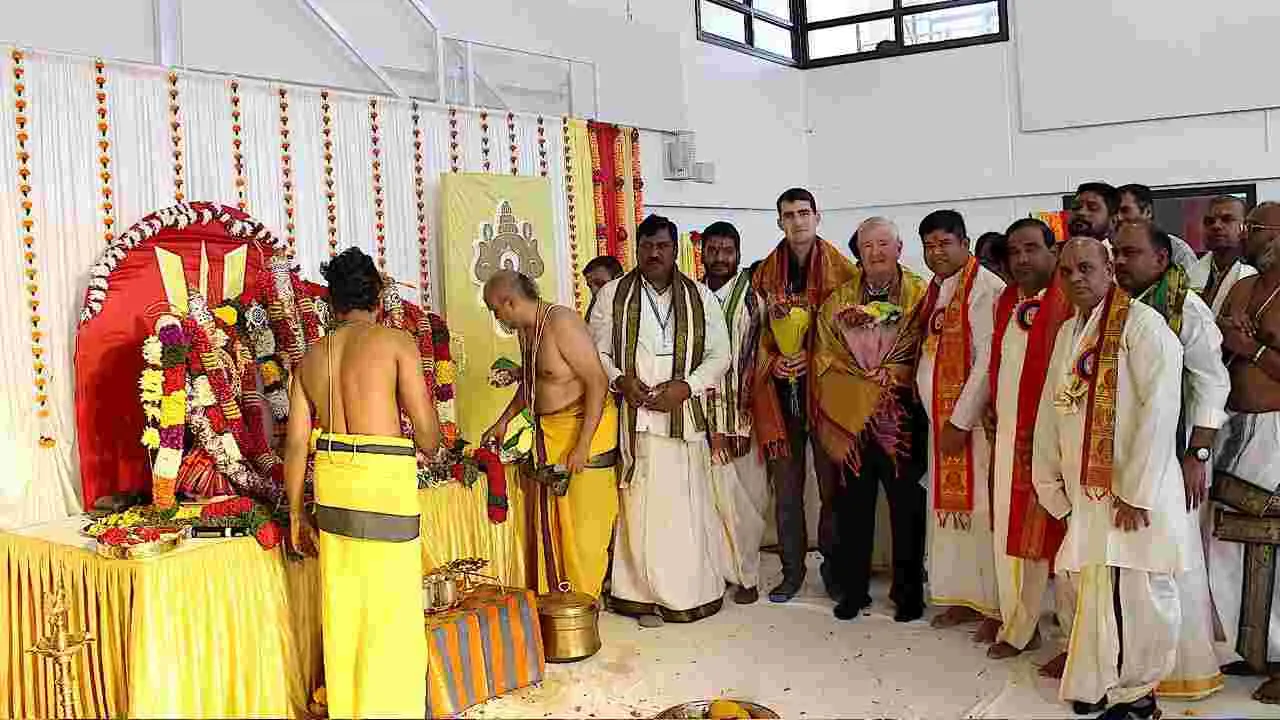 Srinivasa Kalyanam In Dublin: డబ్లిన్‌లో ఘనంగా శ్రీనివాస కళ్యాణం.. 