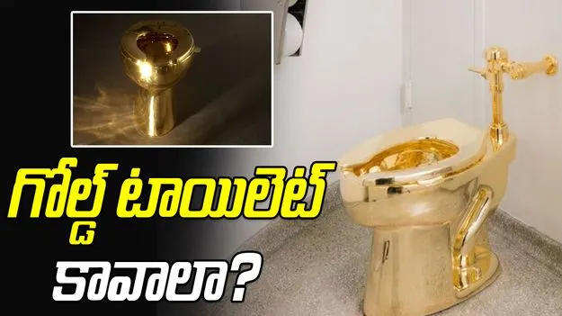 Solid Gold Toilet: గోల్డ్ టాయిలెట్‌లో కూర్చుని.. వెళ్లి.. ఆస్వాదించాలనుందా..!