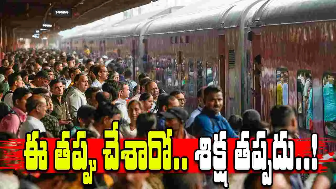  Rail Passengers Alert: పండగ వేళ ప్రయాణికులకు అలర్ట్.. రైళ్లోలో వాటిని తీసుకెళ్తే రూ.1000 జరిమానా!