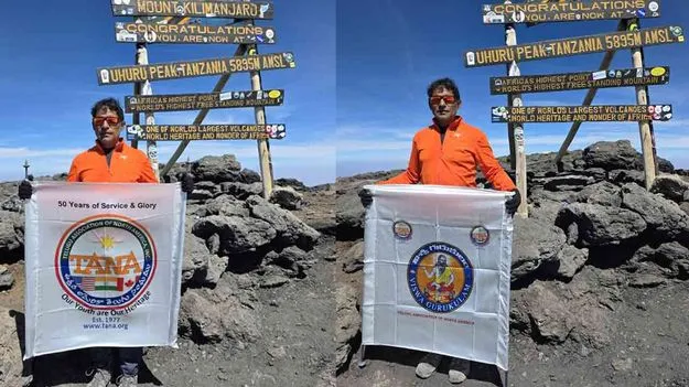 Vision Of Vishwagurukulam: తానా బోర్డు అఫ్ డైరెక్టర్ సాహస యాత్ర.. విశ్వగురుకులం సిద్ధాంతంతో..