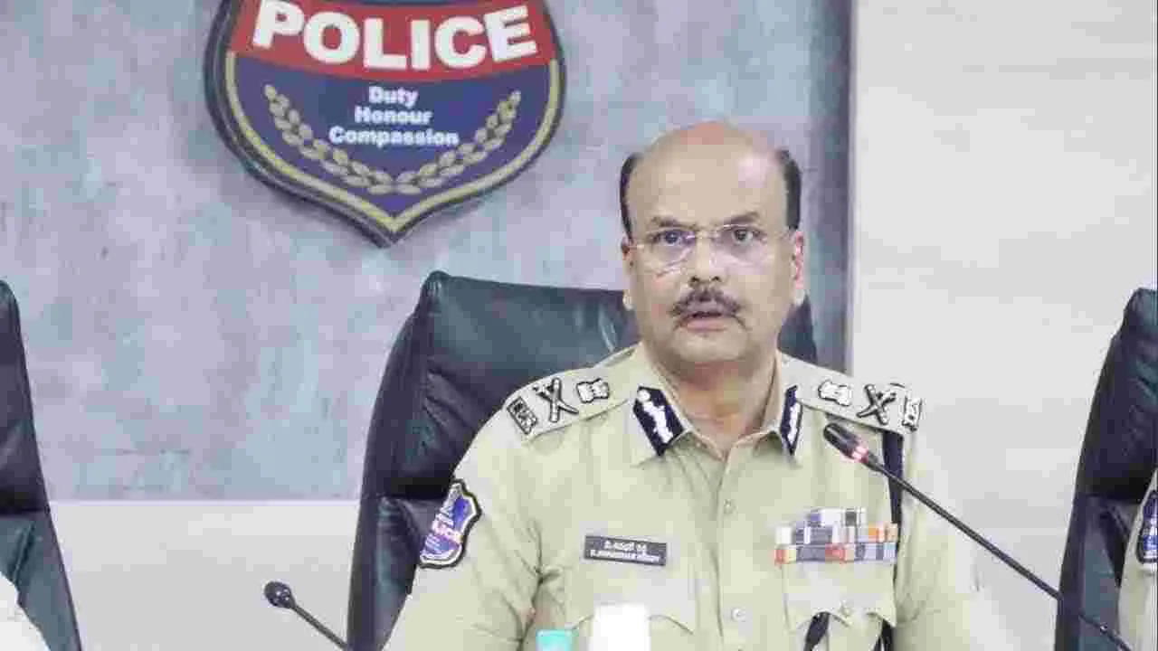  DGP Shivdhar Reddy: సైబర్ నేరాలపై ప్రజలు అప్రమత్తంగా ఉండాలి
