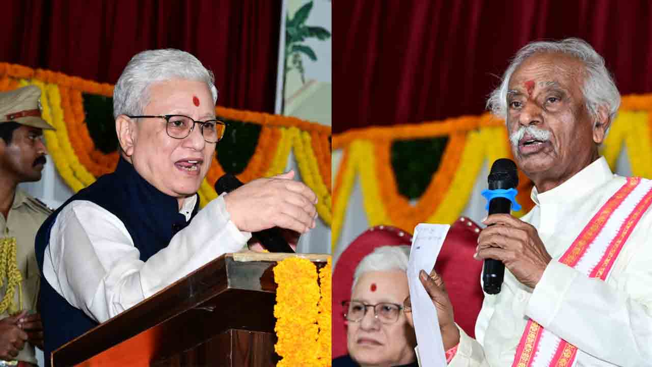 Mass Tribal Weddings in Achampet: గవర్నర్ సమక్షంలో ఘనంగా సామూహిక వివాహాలు..