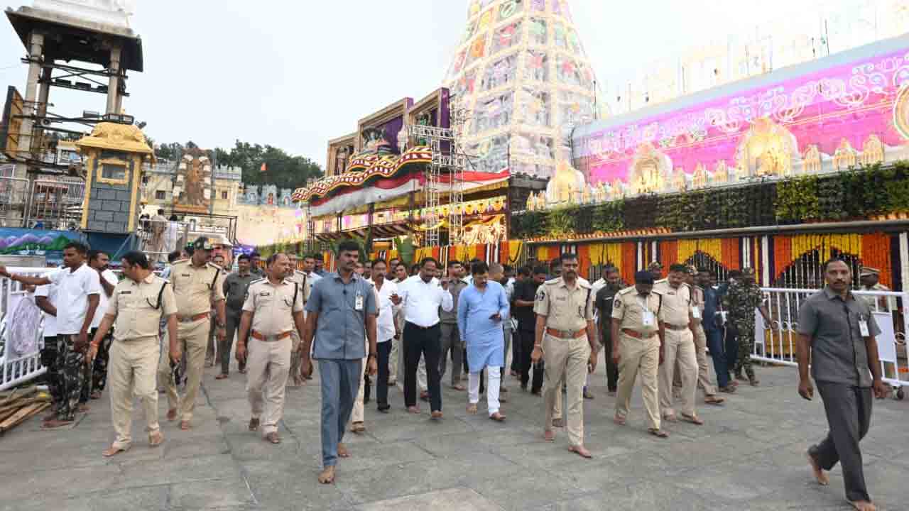 Tirumala Brahmotsavalu:తిరుమల శ్రీవారి బ్రహ్మోత్సవాలకు ఏర్పాట్లు పూర్తి
