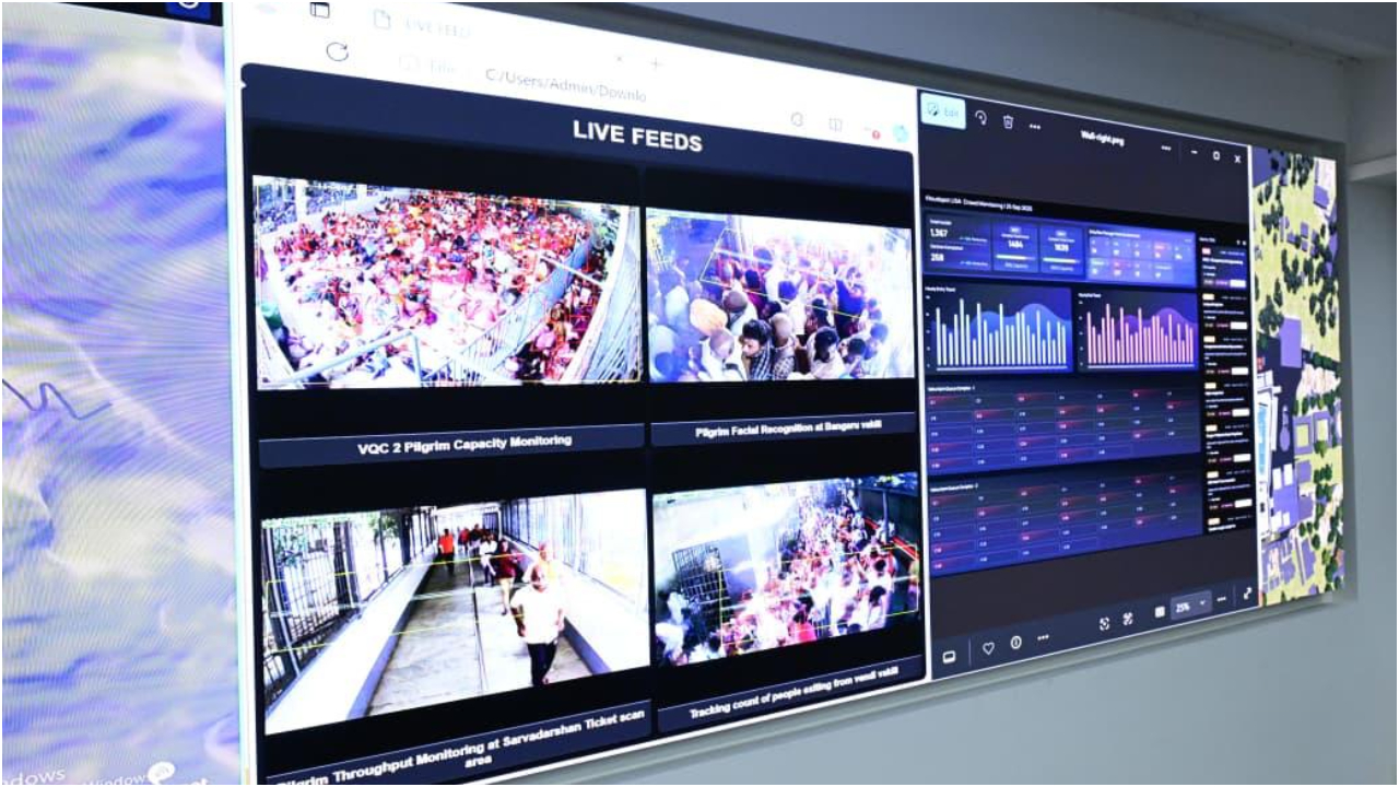 Tirumala Command Control Center: తిరుమలలో ఇంటిగ్రేటెడ్ కమాండ్ కంట్రోల్ సెంటర్‌ను ప్రారంభించిన సీఎం చంద్రబాబు