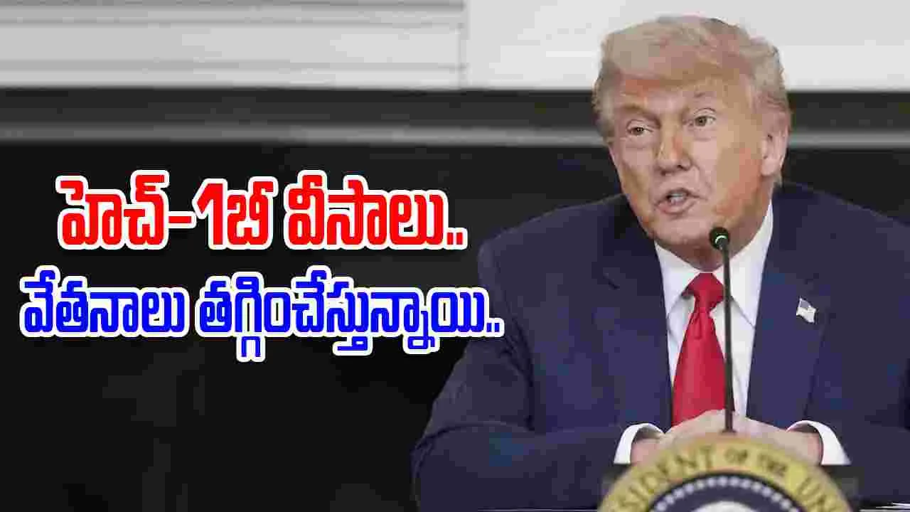 H1B Visa News: H-1B వీసా విధానంపై పిటిషన్లు.. సమర్థించుకోవడానికి సిద్ధమవుతున్న వైట్‌హౌస్.. 