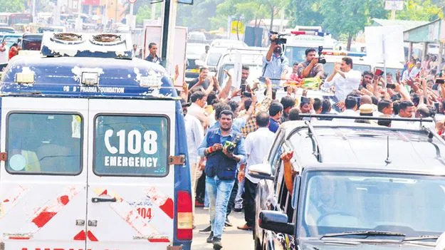 Traffic Rule Violations: జగన్‌.. అదే తీరు