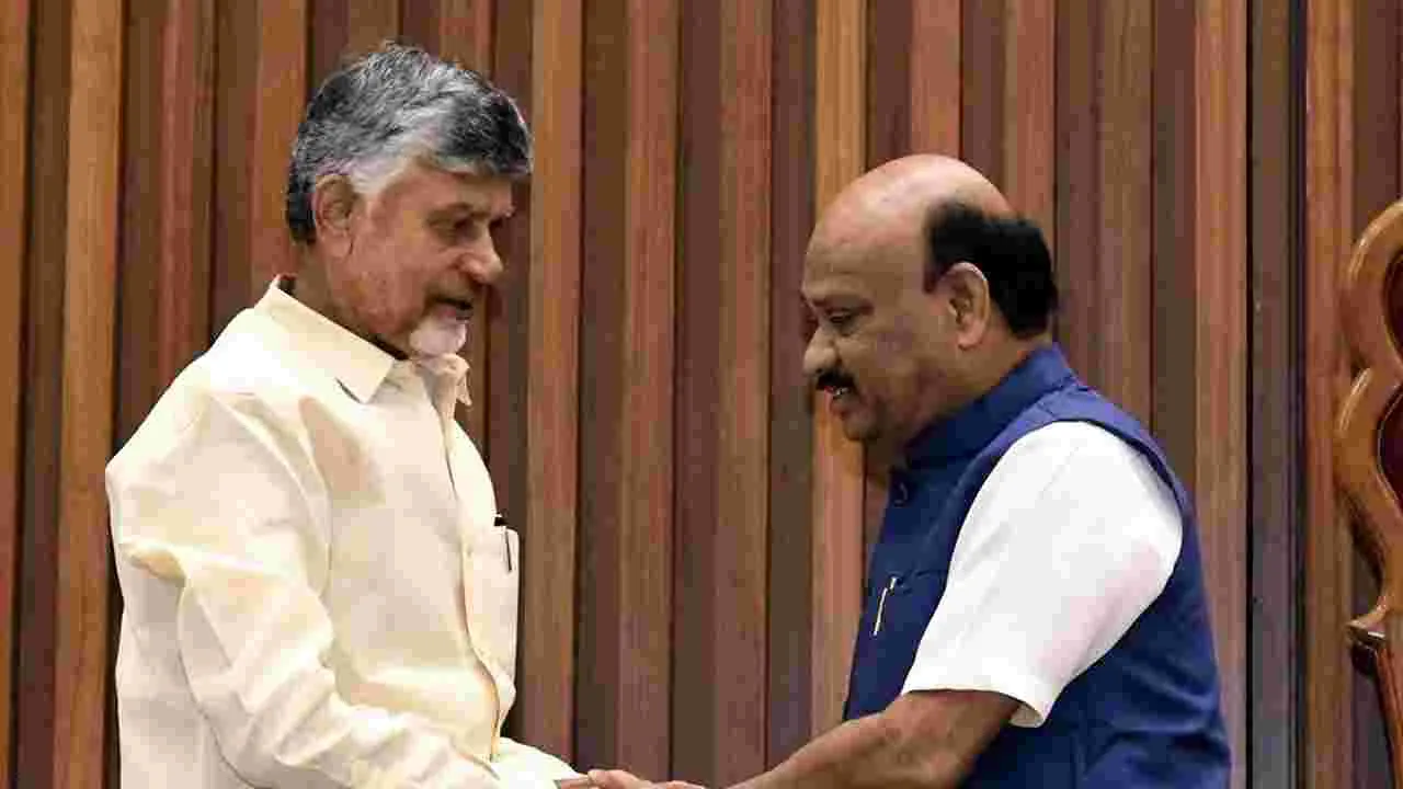 Discuss Assembly Sessions: స్పీకర్ చాంబర్కు సీఎం