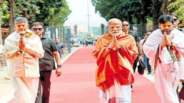 Devotional Visit: మల్లన్న సేవలో ప్రధాని