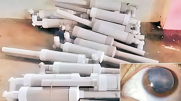 Madhya Pradesh: కార్బైడ్‌ గన్‌.. 14 మంది పిల్లల చూపు పోగొట్టింది