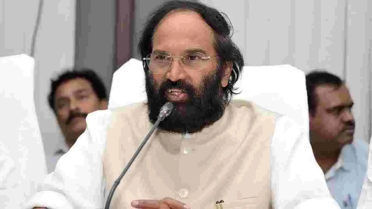 Uttam Kumar Slams Harish Rao: అబద్ధాలు ప్రచారం చేస్తూ.. ఆరోపణలు చేయడం సరికాదు