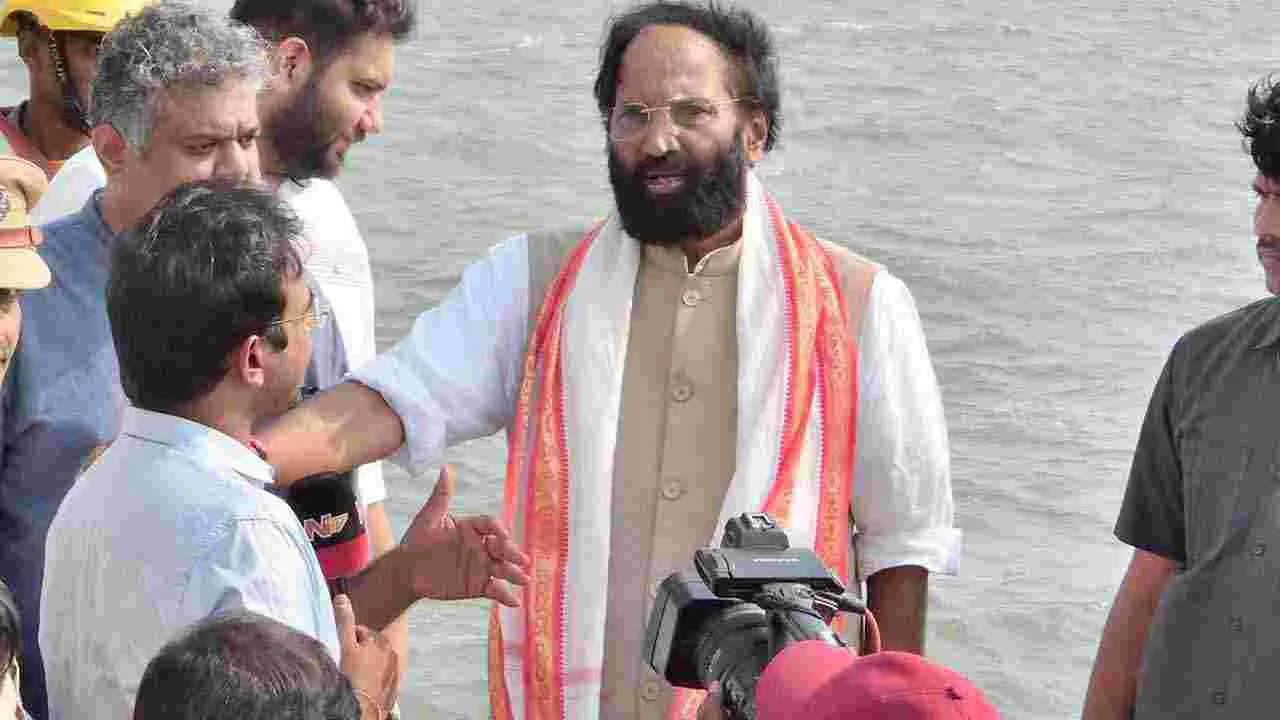 Almatti Dam : ఆల్మట్టి డ్యాం ఎత్తు పెంపునకు తెలంగాణ వ్యతిరేకం: ఉత్తమ్