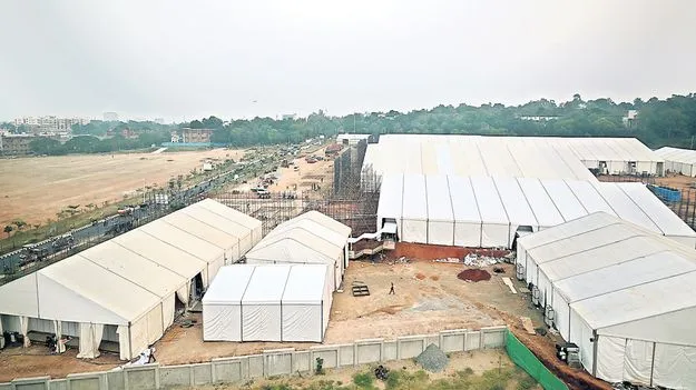 పెట్టుబడుల సదస్సుకు పక్కాగా ఏర్పాట్లు 