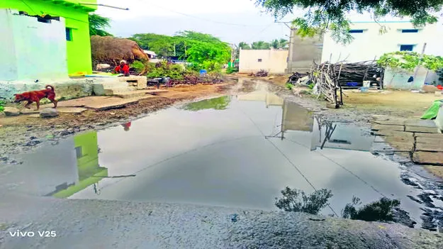 రోడ్లపై మురుగు