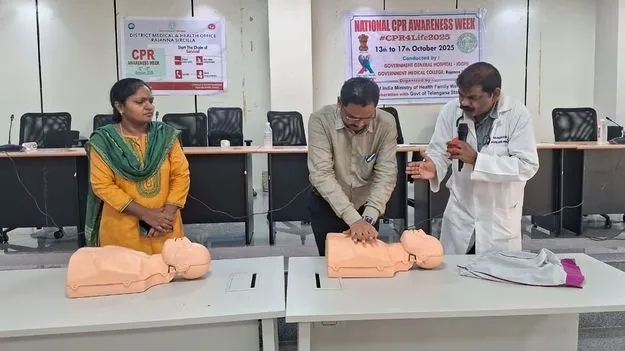 సీపీఆర్‌పై ఉద్యోగులకు అవగాహన ఉండాలి