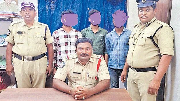 దాడి కేసులో ముగ్గురి నిందితుల అరెస్ట్‌