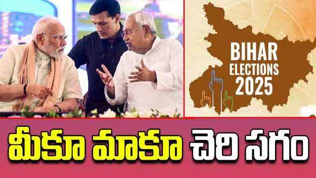 Bihar Assembly Elections: బిగ్ బ్రదర్ ఎవరూ లేరు... ఆ రెండు పార్టీలకు చెరి సగం
