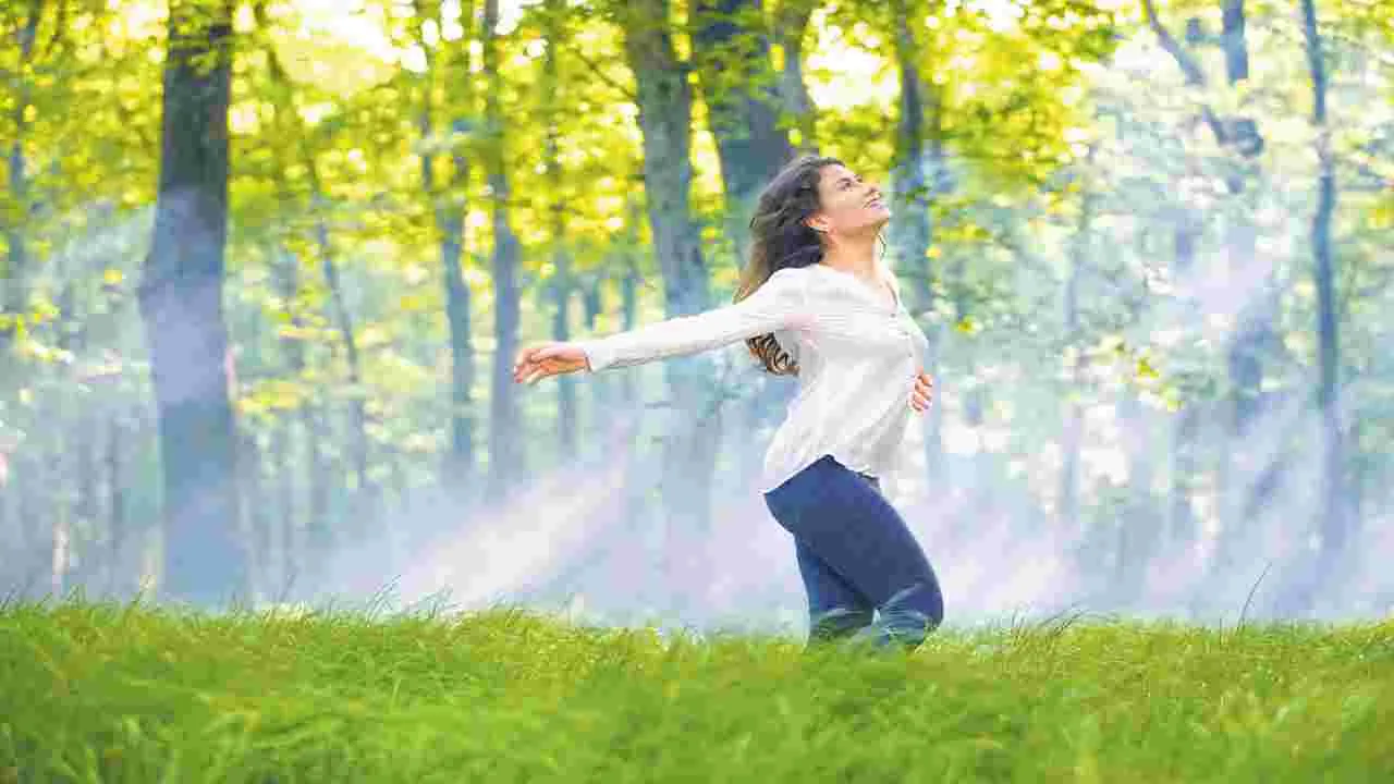 ఫారెస్ట్‌ బాత్‌.. ప్రకృతితో మమేకం