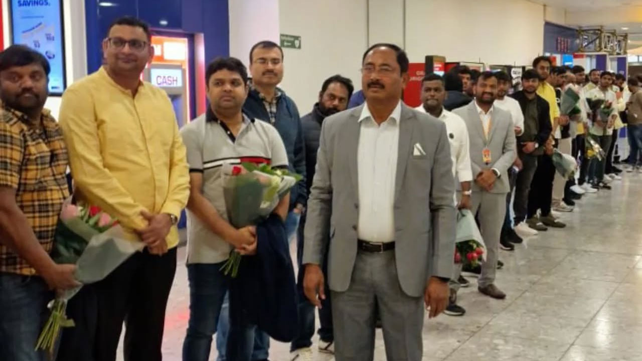 CM Chandrababu: ఏపీ సీఎం చంద్రబాబు దంపతులకి లండన్‌లో ఘన స్వాగతం