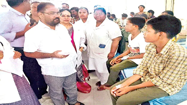  Suffer from Common Fevers  14 మందికి సాధారణ జ్వరాలు