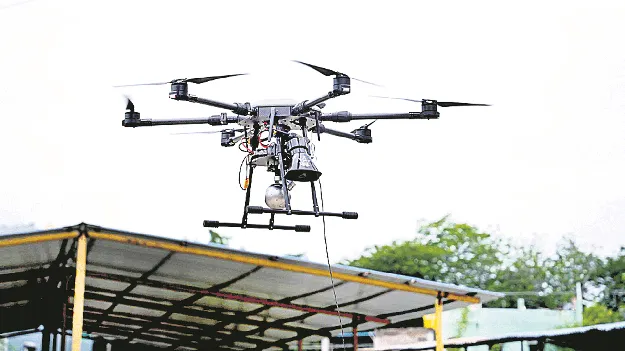 శ్రీవారి బ్రహ్మోత్సవాలకు తిరుపతిలో నింగి నుంచీ నిఘా 