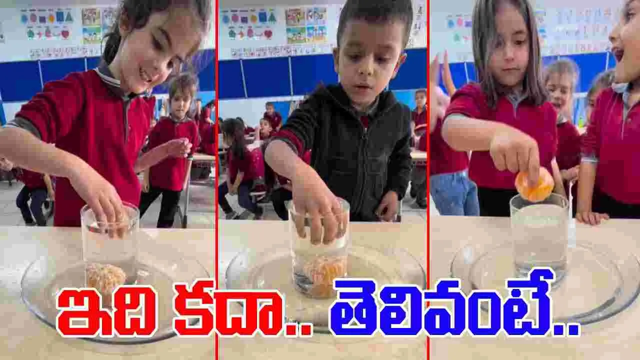 Girl Trick Viral Video: ఈ బాలిక టెక్నిక్ మామూలుగా లేదుగా.. వింత పరీక్షలో ఎలా నెగ్గిందో చూస్తే.. 