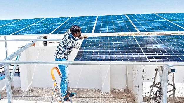  కొన్నిచోట్లే సోలార్‌ కాంతులు