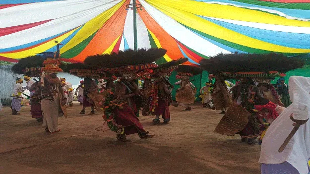 kumaram bheem asifabad- ప్రారంభమైన దండారి సంబరాలు