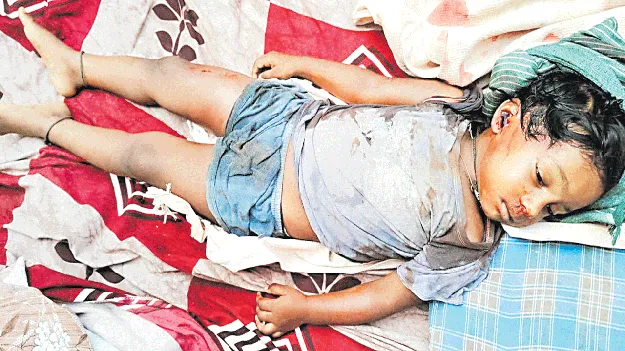 చిన్నారి తల్లి.. మనసు తల్లడిల్లి..