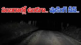 Leopard Viral Video: రాత్రి వేళ సంబరాల్లో యువతీయువకులు.. అర్ధరాత్రి రోడ్డు మధ్యలో షాకింగ్ సీన్.. చివరకు.. 