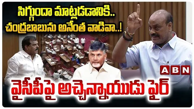 Atchannaidu Botsa Clash: మండలిలో అచ్చెన్న, బొత్స మధ్య మాటల యుద్ధం