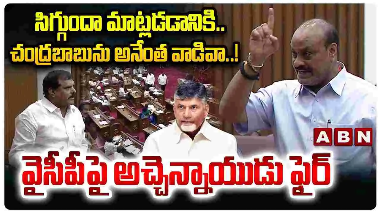 Atchannaidu Botsa Clash: మండలిలో అచ్చెన్న, బొత్స మధ్య మాటల యుద్ధం