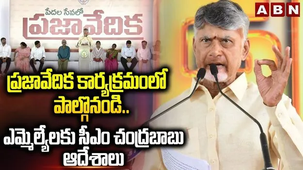 CM Chandrababu: ప్రజా సమస్యలపై దృష్టి పెట్టాలి.. ఎమ్మెల్యేలకు సీఎం చంద్రబాబు కీలక సూచనలు