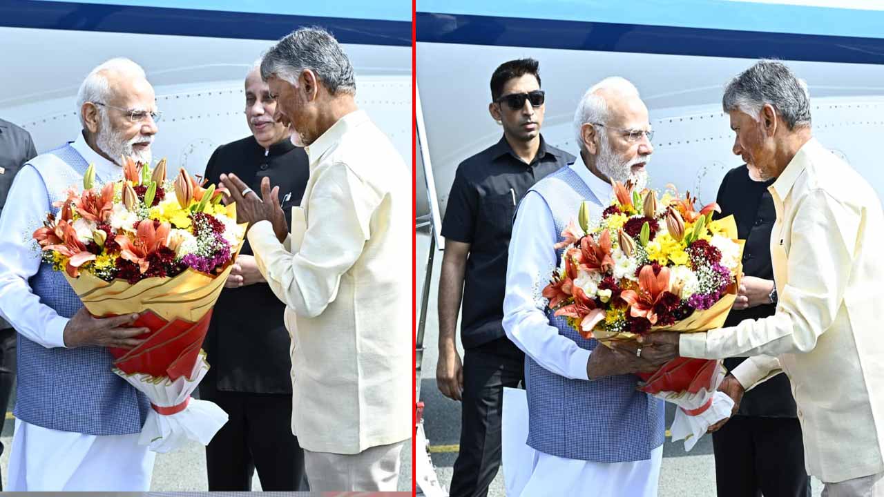 Prime Minister Narendra Modi: ప్రధాని మోదీకి ఘన స్వాగతం.. 