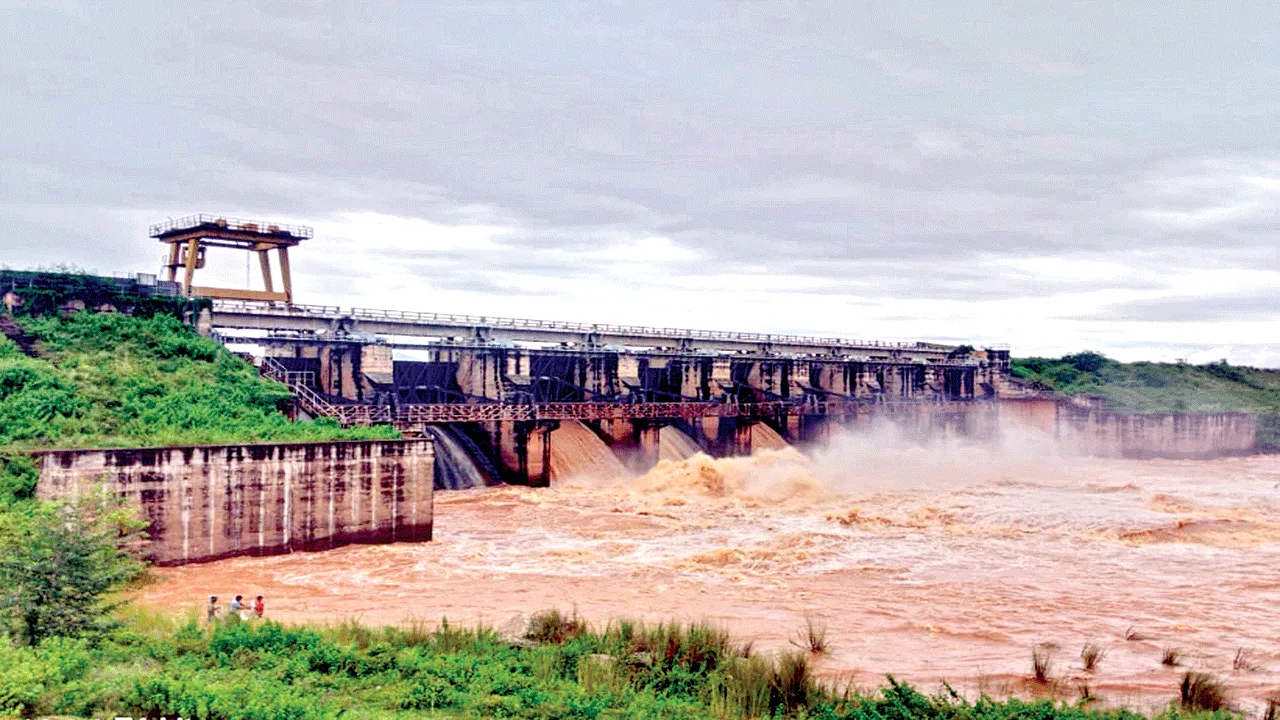 Flood in Nagavali River నాగావళికి వరద