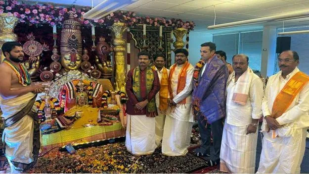 NRI news: వర్జీనియాలో అంగరంగ వైభవంగా శ్రీనివాస కళ్యాణం