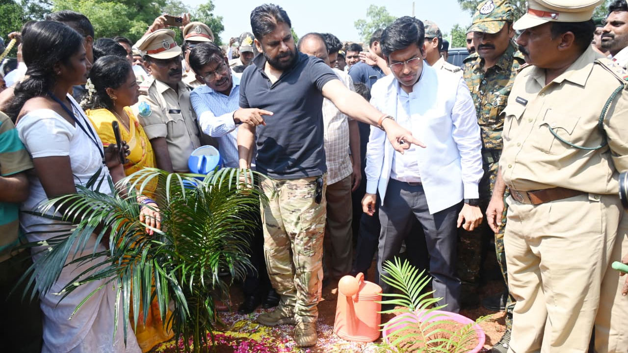 Deputy CM Pawan: మామండూరు అటవీ ప్రాంతాన్ని సందర్శించిన డిప్యూటీ సీఎం పవన్