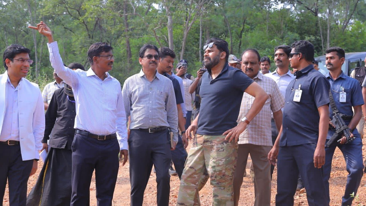 Deputy CM Pawan: మామండూరు అటవీ ప్రాంతాన్ని సందర్శించిన డిప్యూటీ సీఎం పవన్