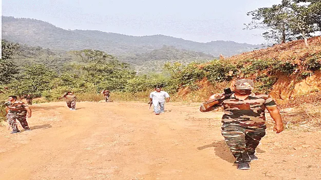 Alert in AOB  ఏవోబీలో అలర్ట్‌