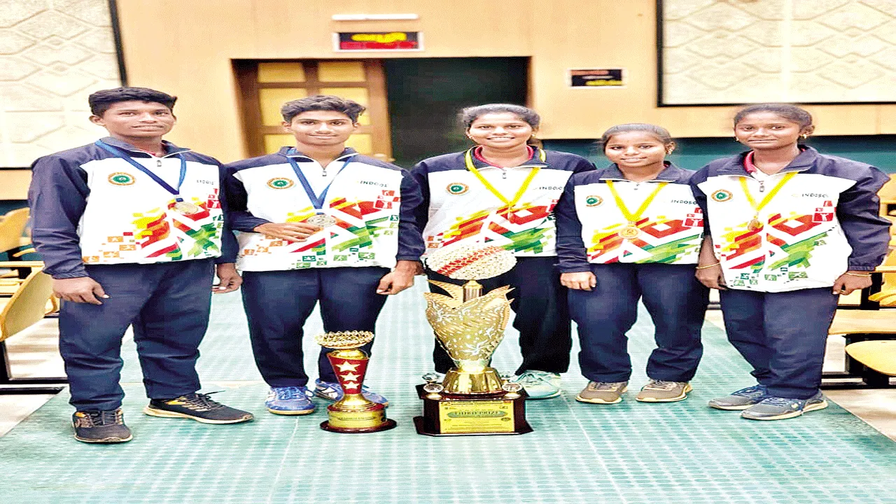 జాతీయస్థాయిలో సిక్కోలు క్రీడాకారుల ప్రతిభ