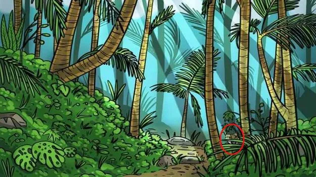 Optical Illusion Test: మీ కళ్లకు పవర్ ఉంటే.. ఈ అడవిలో చిరుతను 10 సెకెన్లలో కనిపెట్టండి..