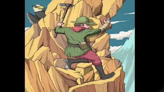 Optical Illusion Test: మీ తెలివికి పరీక్ష.. ఈ కొండ మీదున్న మరో మనిషిని 20 సెకెన్లలో కనిపెట్టండి..