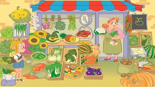 Optical Illusion Test: మీది డేగ చూపు అయితే.. కూరగాయల షాప్‌లో నిమ్మకాయను 5 సెకెన్లలో కనిపెట్టండి..