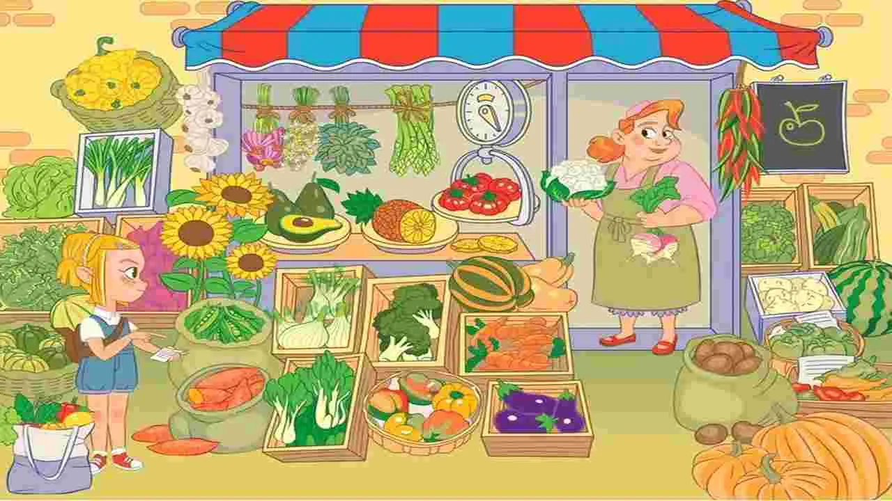 Optical Illusion Test: మీది డేగ చూపు అయితే.. కూరగాయల షాప్‌లో నిమ్మకాయను 5 సెకెన్లలో కనిపెట్టండి..