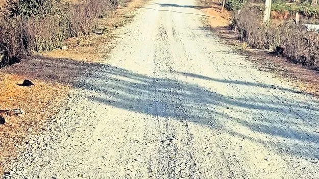 నత్తనడకన రోడ్డు పనులు