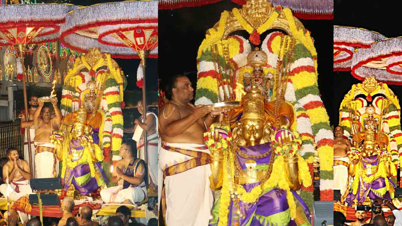 Tirumala: తిరుమలలో వైభవంగా పౌర్ణమి గరుడసేవ