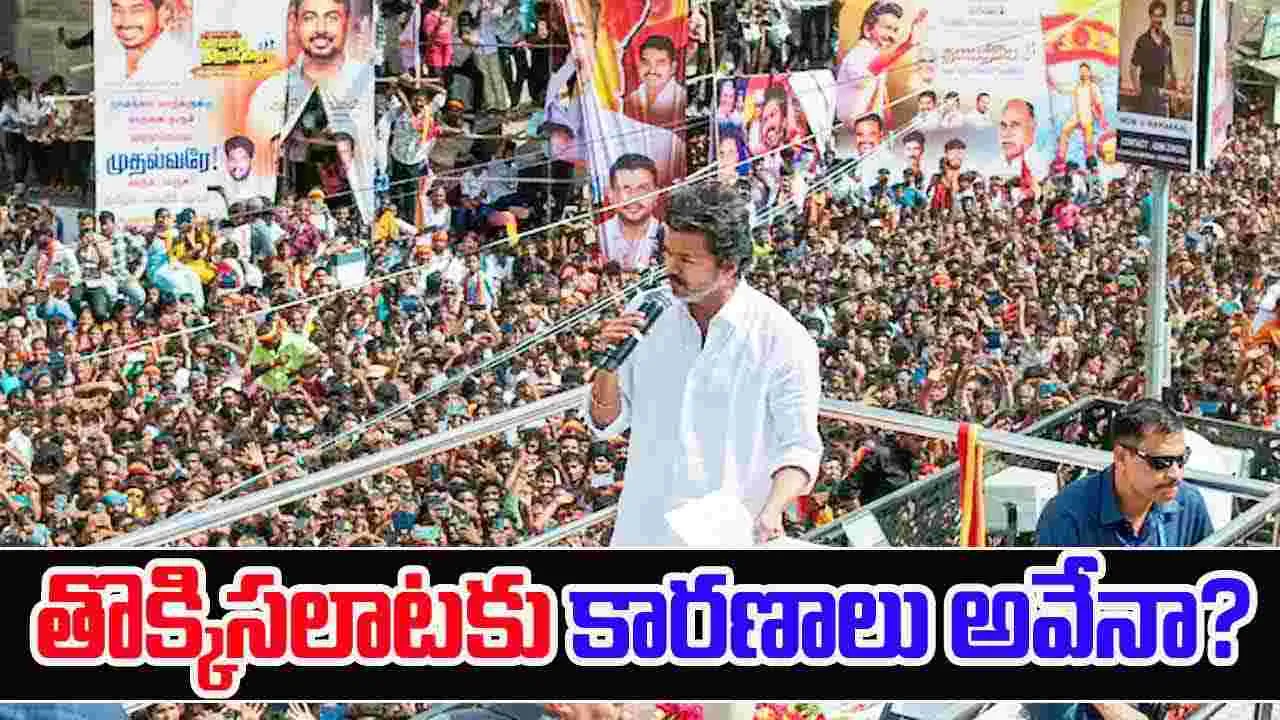 Vijay rally stampede: విజయ్ ర్యాలీలో తొక్కిసలాట.. కారణాలు ఇవేనా..?