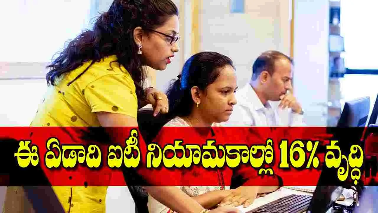 IT Hiring Grows: ఈ ఏడాది ఐటీ నియామకాల్లో 16 శాతం వృద్ధి