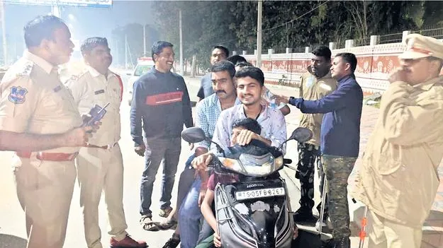 మందు బాబులపై పోలీసుల కన్ను