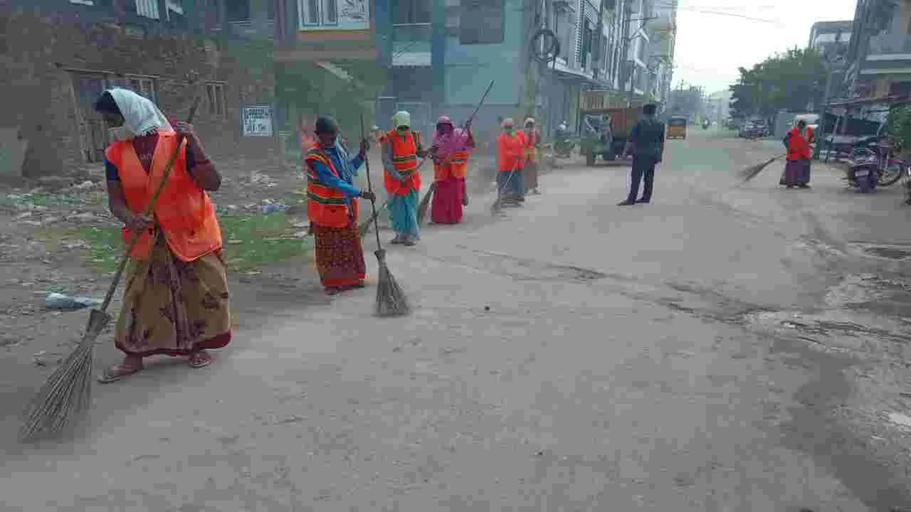 రామగుండంలో శానిటేషన్‌పై స్పెషల్‌ డ్రైవ్‌