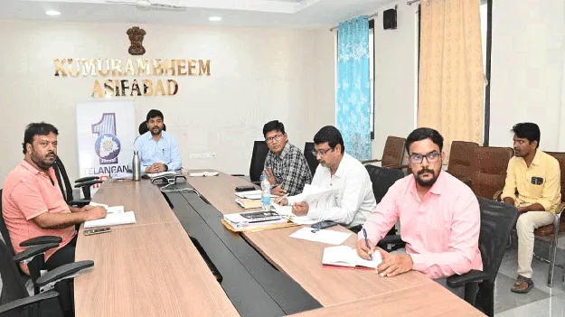 kumaram bheem asifabad- సమస్యాత్మక పోలింగ్‌ కేంద్రాల జాబితాను అందజేయాలి